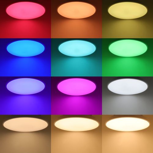 24W LED WiFi Ceiling Light RGB App Control and Remote Smart Colour Changing WF03 — image 3
