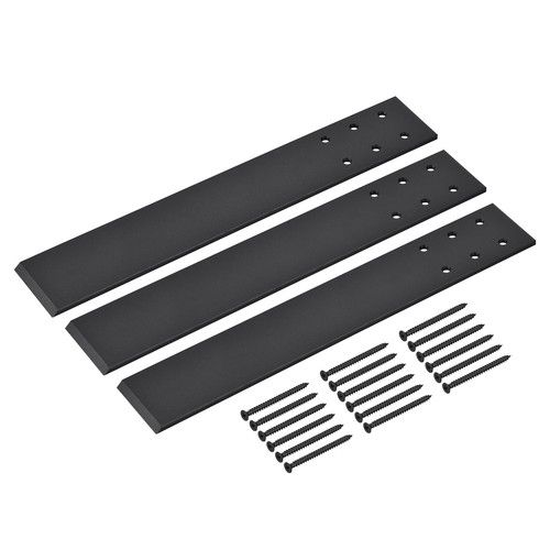 3 Pack 40.5cm Countertop Support Brackets, Hidden Knee Wall Support Bracket