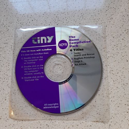 Tiny HCP19 Compilation Pack PC/CD Disc Only No Jewel Case or Artwork — image 1