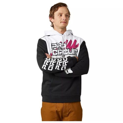 Fox Racing Pro Circuit PO Pullover Hoodie Casual Fleece Black — image 1