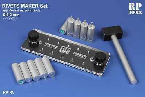 RP Toolz  Rivets maker 10 different punch tool with a rivets shape (half sphere) — image 1