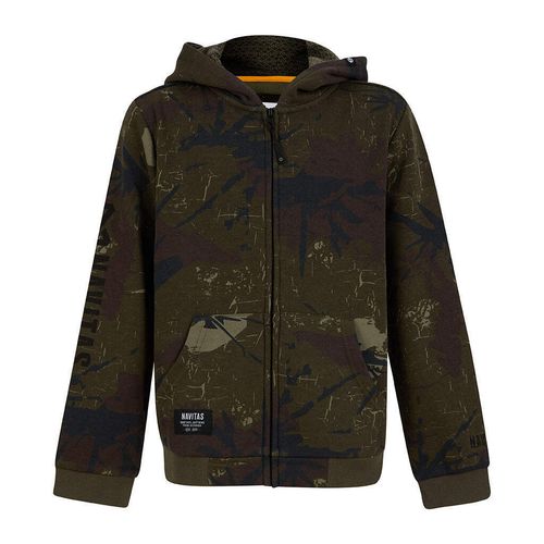 Navitas Kids Camo Identity Zip Hoody - All Sizes - Carp Fishing Outdoor Clothing — image 1
