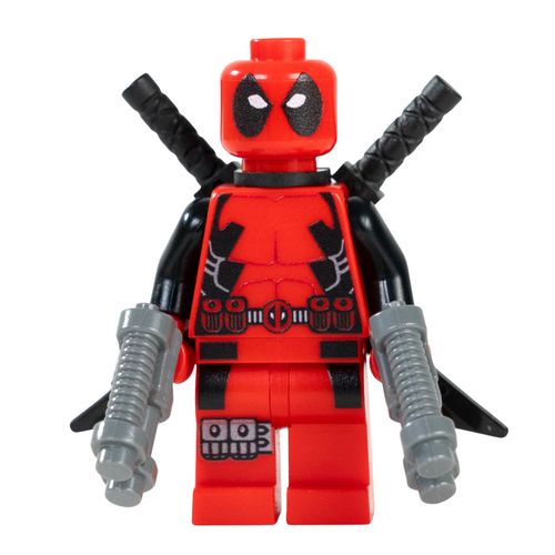 LEGO Deadpool Minifigure 2012 LEGO Marvel From Set 6866 (UV Printed) — image 1