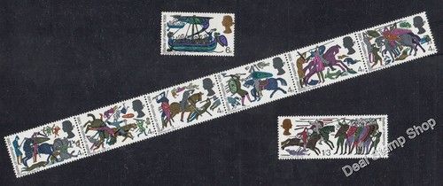 1966 Battle of Hastings SG705 - 712 Ordinary Bayeux Tapestry  Unmounted Mint MNH