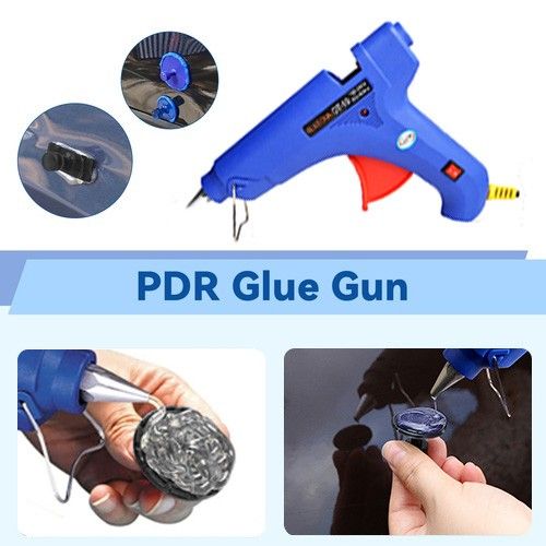 PDR Tool Car Paintless Kit Dent Puller Lifter Repair Removal Hail Tabs Glue Gun — image 4