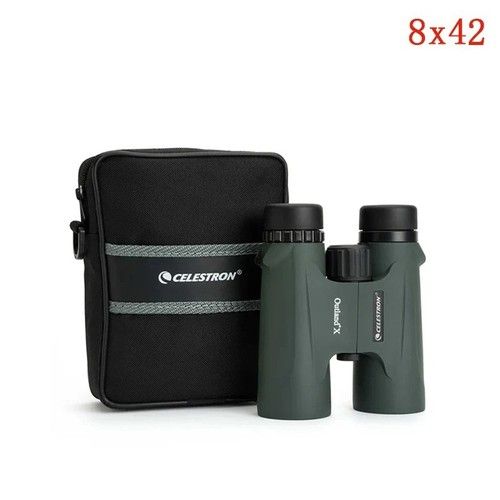 Celestron Outland X 8x42 10X42 Green Binoculars Waterproof & Fogproof Binoculars