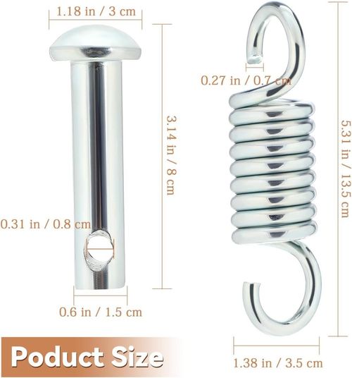 Heavy Duty Springs Hanger Stainless Steel Swing Hook Yoga Hammock Hanging Hook — image 13