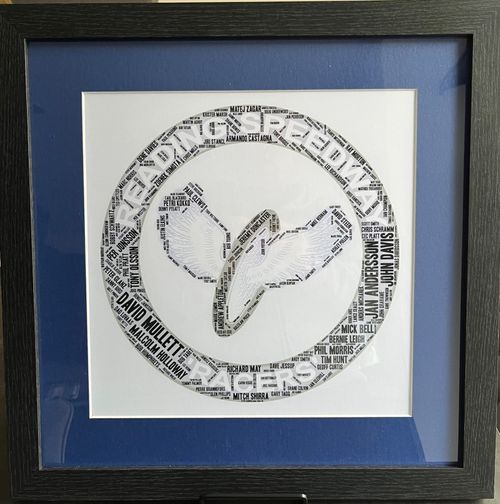 Reading Racers Speedway Team Framed and Mounted Digital Art Print — image 1