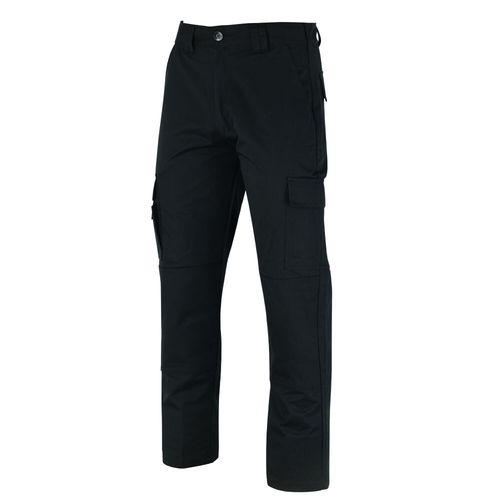 Work Trousers Black Falcon Men's Heavy Duty Cargo Combat Pants with Multi Pocket — image 6