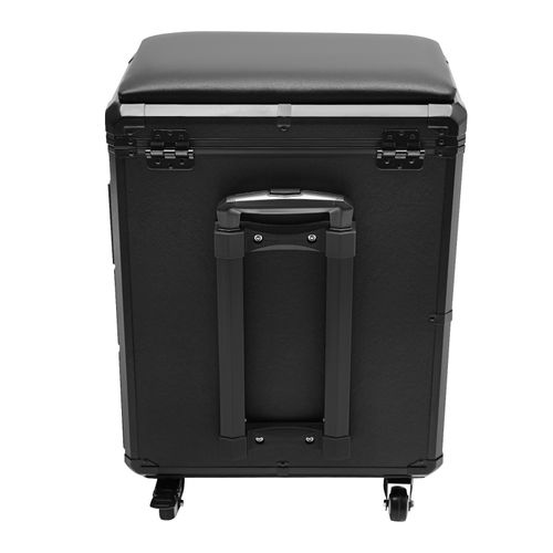 3 In 1 Tattoo Travel Cases With Tattoo Armrest Stand Rolling Makeup Train Case — image 11