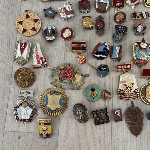 USSR Mixed Badges And Pins — image 5