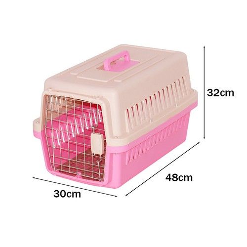 XL Portable Pet Carrier Cat Puppy Travel Cage Dog Carry Transporter Box Basket