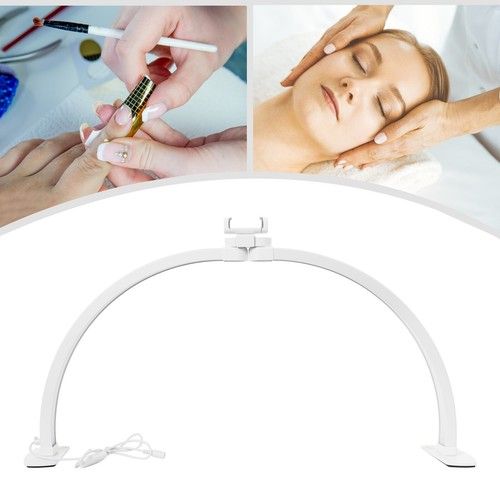 Half Moon Lamp for Nail Desk, Led Nail Desk Lamp, Nail Tech Light