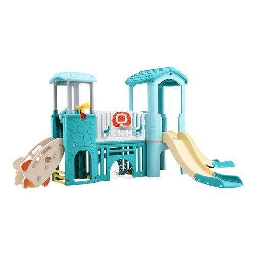7 in 1 Kids Slide Set Baby Toddler Climber Playground Toy Indoor Outdoor Playset — image 8