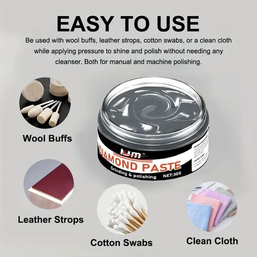 Diamond Polishing Paste 30g Metal Glass Ceramic Jade Grinding Polishing Compound — image 6