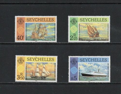 S7577   Seychelles   1981   transport,  ships   4v.   MNH