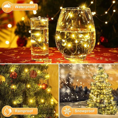 448LEDs Camping Party Waterfall Christmas Xmas Tree Wall Topper String Lights UK — image 9