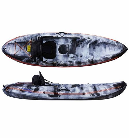 KAYAK CANOE SIT ON TOP FUEGO LEISURE KAYAK CANOE SILVER CAMO