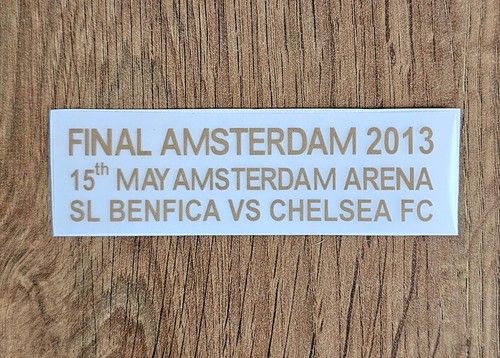 Match Details Patch Badge Champions League Final World Cup Europa League Euro