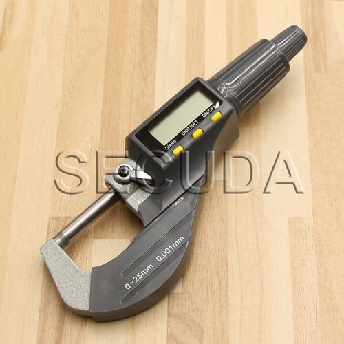 Carbide Digital Electronic Lcd 0.00005" Precision Measuring 0-1" Micrometer Tip — image 6