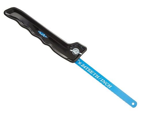 compact hand saw HACKSAW ergonomic PLASTIC HANDLE flush cut ENGINEER TZ-02