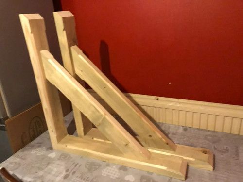 pair preassure treated gallow,porch,brackets, quality hand crafted.