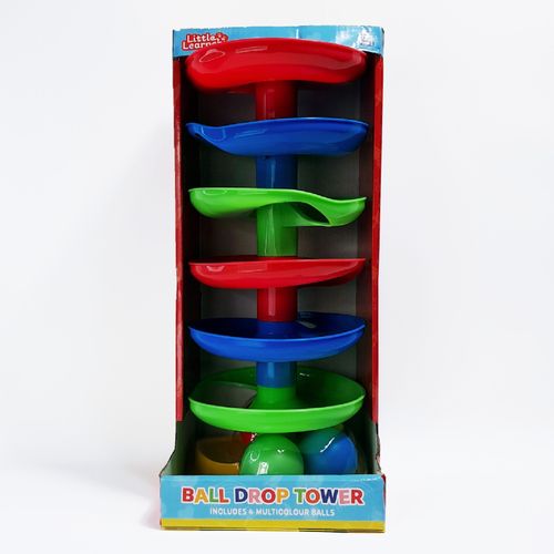 7 Tiers - Ball Drop Tower w/ 4 Balls Baby Toy! Fun Learning PLay Toddler Toy 6m+ — image 2