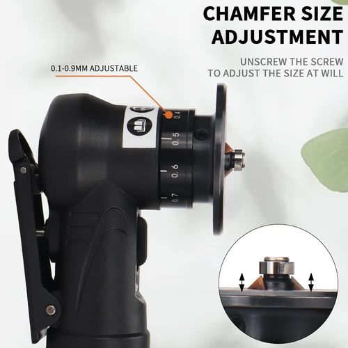 Air Chamfer Tool Trimming Mini Chamfering Pneumatic Beveling Machine Deburring — image 5