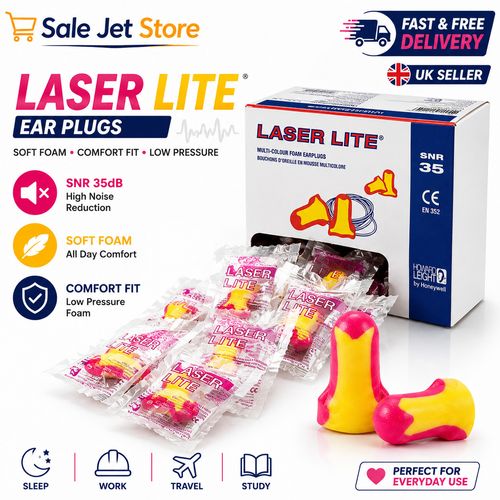 Howard Leight Laser Lite Ear Plugs for Work Sleep Snoring Noise Cancelling Bike — image 2