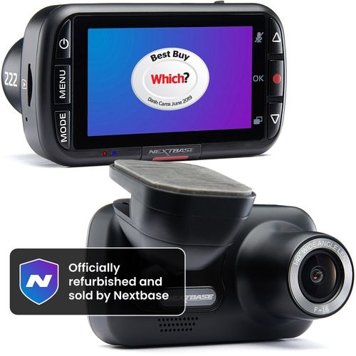 Nextbase 222 Dash Cam Full 1080p 30fps HD Recording 6 Lane Viewing Angle — image 1
