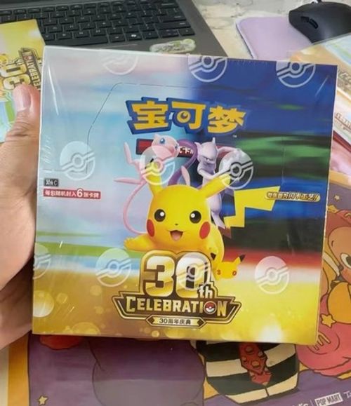 2026 Pokemon S-Chinese 30th Anniversary Celebration Sealed Booster Box Pre