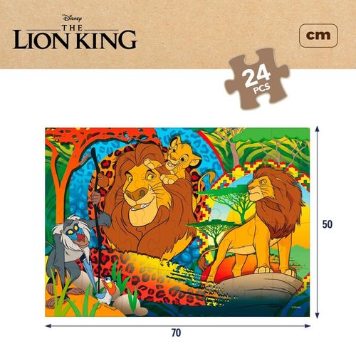 Kids Jigsaw Puzzle The Lion King Double Sided 24 Pieces 70 x 1.5 x 50 cm [12 Pieces] — image 6