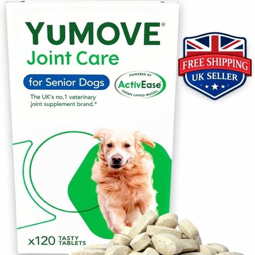 YuMOVE Senior Dog Joint Supplement, High Strength for Joint Care, Essential Dog