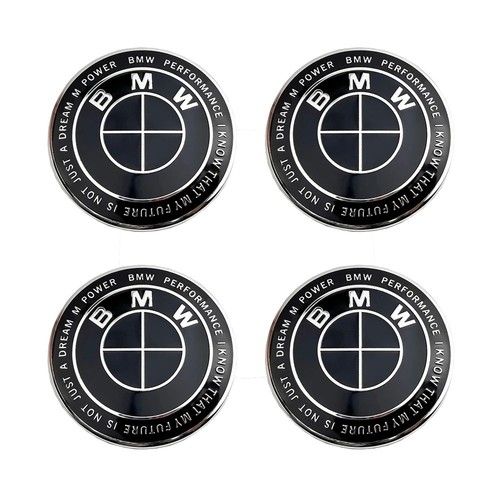 4x BMW Wheel Centre Cap Hub Cover 56mm 68mm E46 E90 E60 F30 F10 X1 X3 X5 X6 G30 