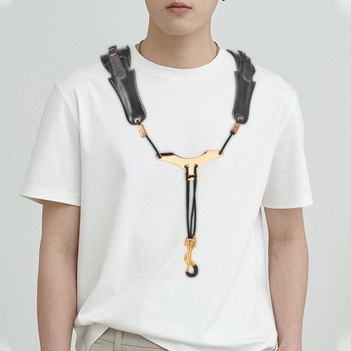 Sax Harness Strap Saxophone Shoulder Strap Adjustable Thicken Lightweight