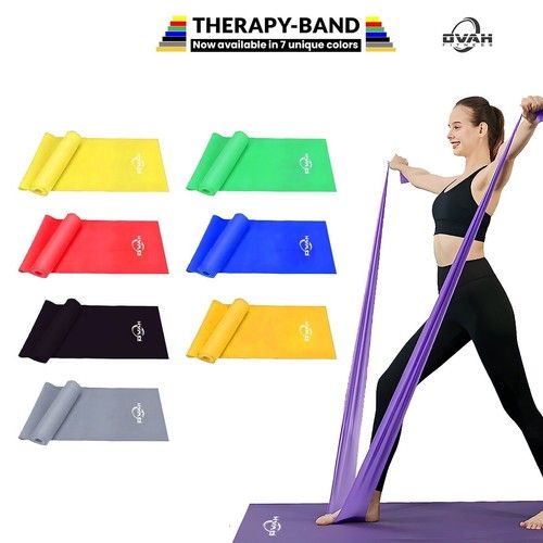 Physio Resistance Band Exercise Pilates Yoga Recovery Latex Strength Therapyband
