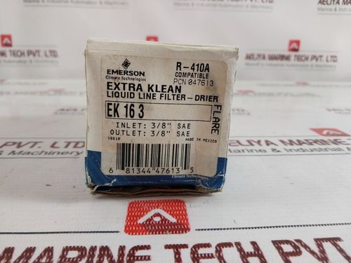 Emerson EK-163 Liquid Line Filter Drier Compacted Bead 3/8” SAE — image 8