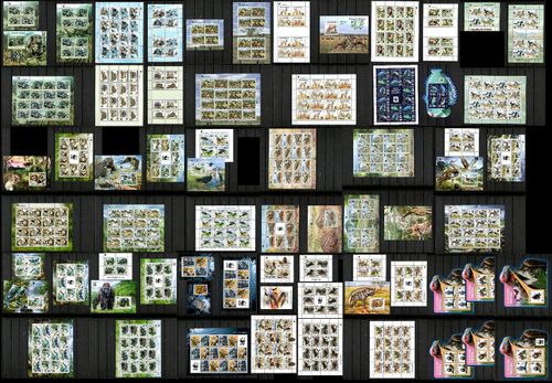 Protected animals WWF Collection 124 sets & 18 s/sheets MNH Mi.CV 1,633€ #CNA213 — image 1