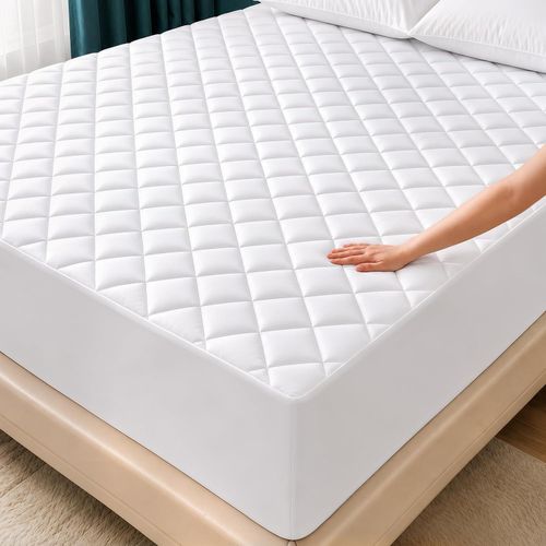 EXTRA DEEP QUILTED WATERPROOF Matress MATTRESS PROTECTOR FITTED bed Cover — image 6