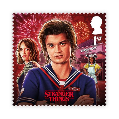 Stranger Things Stamps Collector Sheet from Royal Mail — image 7