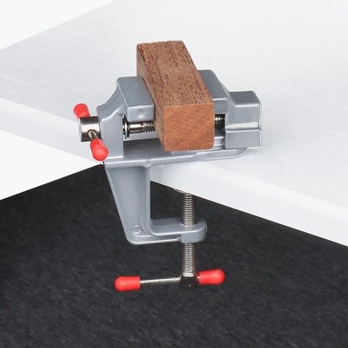 Small Jewelers Hobby Clamp On Table Flat Pliers Tool Mini Vice Bench Vise Muliti