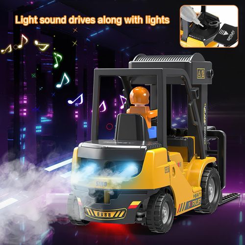 Mostop RC Forklift with Carrier Slab Construction Toy,1/24 Remote Control Forkl — image 4