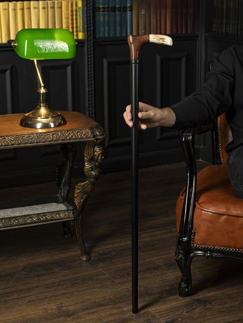 Handmade Gentleman Cane, Classic Wooden Walking Stick Gift, Derby Walking Cane — image 7