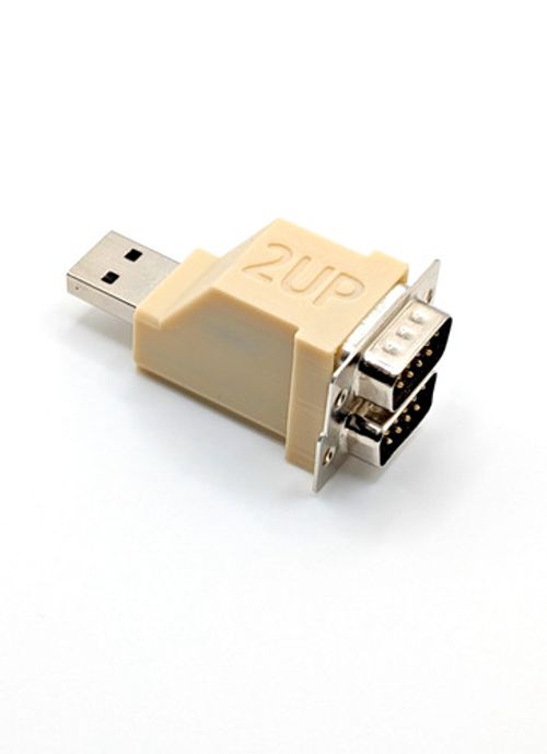 Retro 9 pin to USB Joystick Adapter Two Player for C64 Mini - C64 Maxi - PC