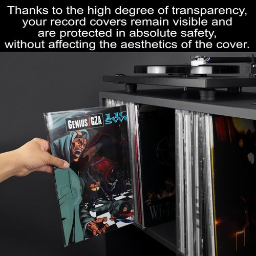 12 inch Vinyl Plastic Outer Record Sleeves 3 Mil Thickness 450g LP Albums Covers — image 20
