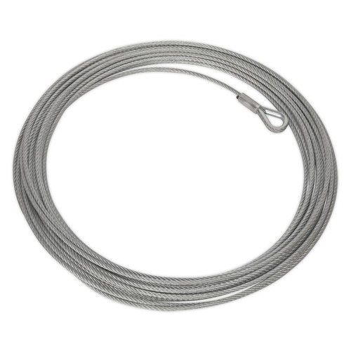 Sealey Wire Rope (Ø5.4mm x 17mtr) for ATV2040 Winches Recovery DIY Tools Garage