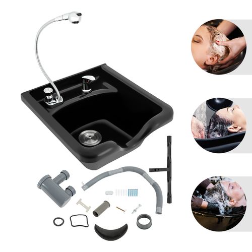 Salon Hairdressing Shampoo Sink Washing Hair Basin Bowl Barber Hair Equipment — image 3