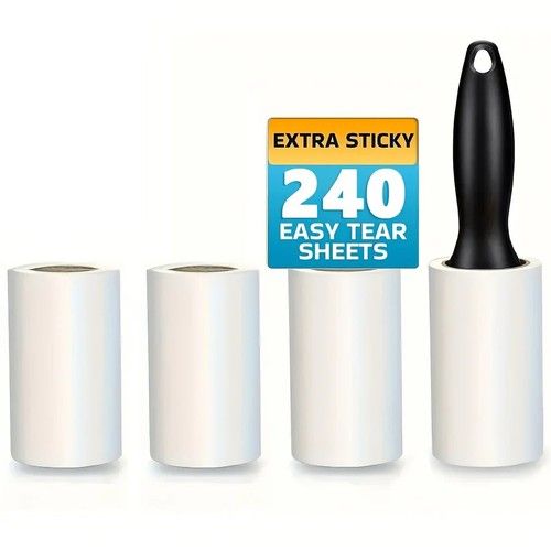 Ultra Sticky Lint Roller Pet Hair Remover Furniture Carpet Cleaning Tool UK
