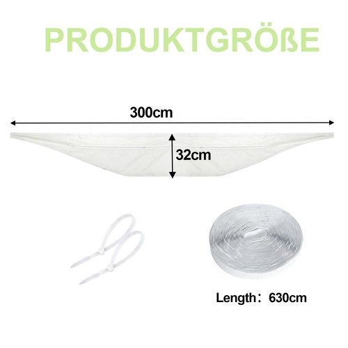 Air Con Window Seal Portable Universal Window Kit For Mobile Air Con 300cm-500cm