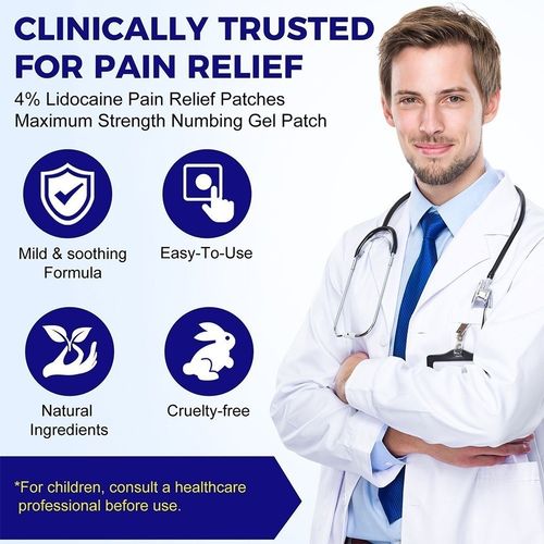 Pain Relief Patch 20 Pieces Patches for Muscle & Joint Pain，knee Shoulder Care — image 4